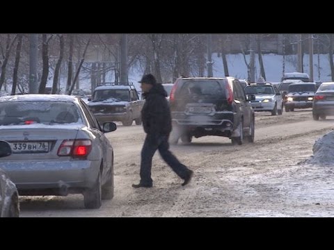 В Рыбинске на «зебре» сбили пешехода