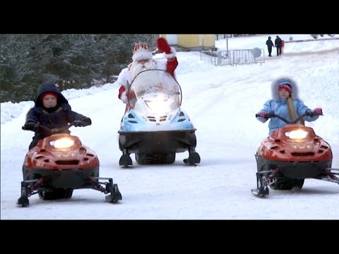 Дед Мороз и Санта Клаус встретились под Рыбинском