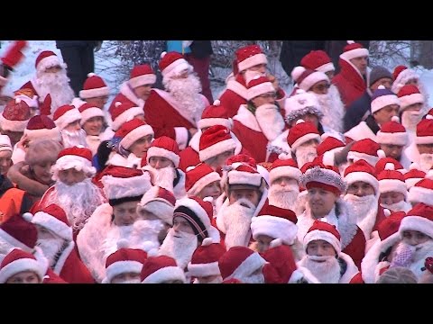 Полуторатысячная река Дедов Морозов в Рыбинске