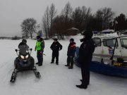 В регионе прошел рейд по выявлению нарушителей на снегоходах