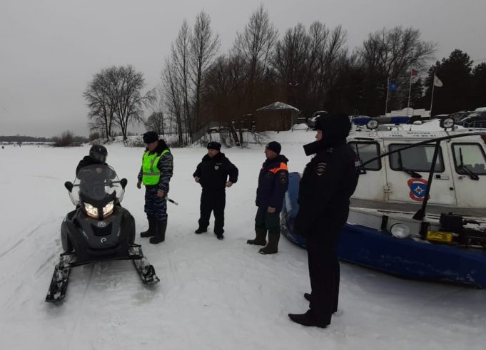 В регионе прошел рейд по выявлению нарушителей на снегоходах