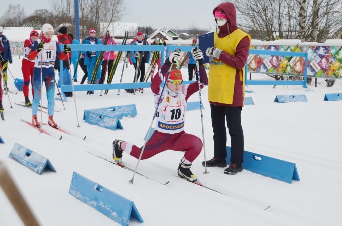 Сборная региона завоевала второе место в первенстве ЦФО по лыжным гонкам