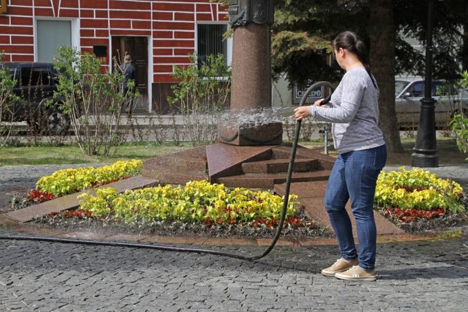 В весенний период в Рыбинске украсят 34 клумбы