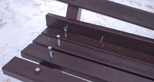 В Рыбинске установили экоскамейку