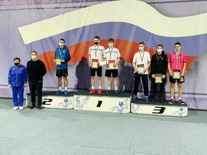 Спортсмены региона на Всероссийских соревнованиях по бадминтону