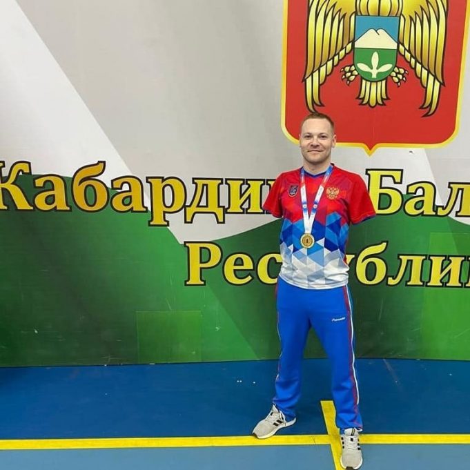 Валерий Базин стал двукратным чемпионом России по паратхэквондо
