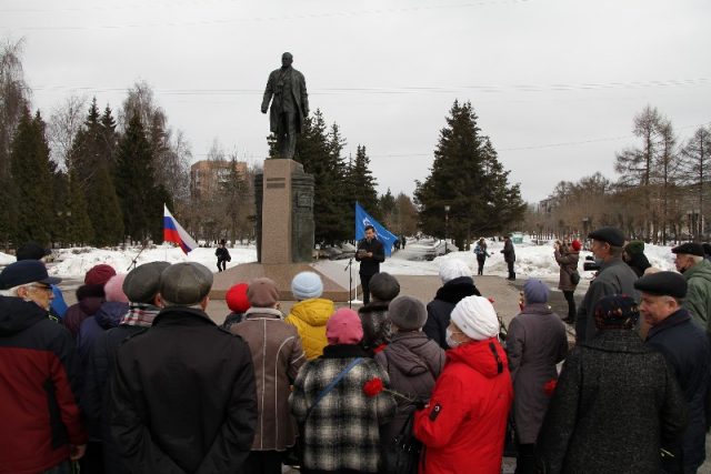 Рыбинск отметил 105-летие со дня рождения Павла Дерунова
