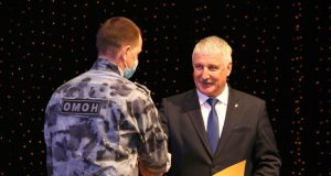 Рыбинских росгвардейцев поздравили с профессиональным праздником