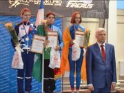 Ярославна получила бронзу на Всероссийских соревнованиях по пожарно-спасательному спорту