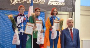 Ярославна получила бронзу на Всероссийских соревнованиях по пожарно-спасательному спорту