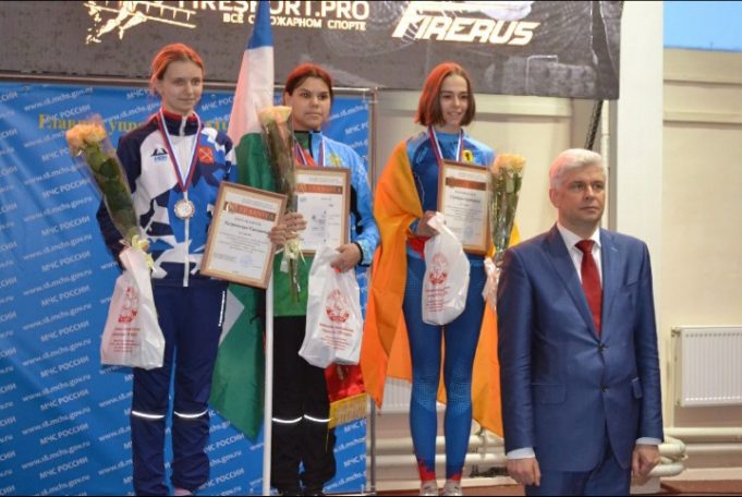 Ярославна получила бронзу на Всероссийских соревнованиях по пожарно-спасательному спорту