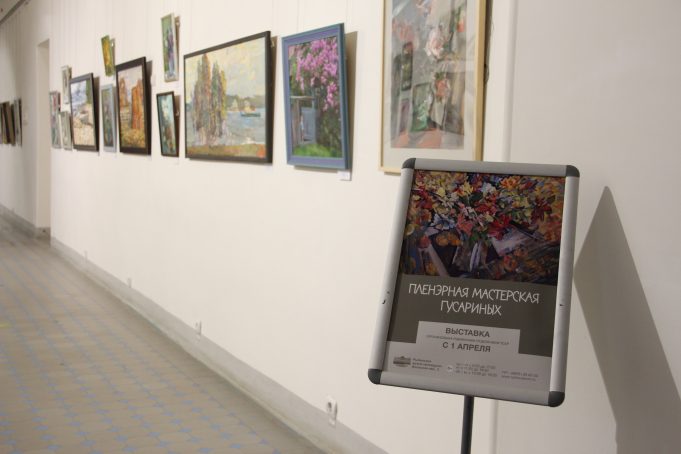 Пленэрная выставка в музее-заповеднике. Фотореп