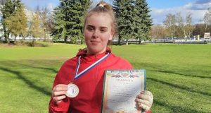 Рыбинская спортсменка одержала победу на открытом турнире по легкоатлетическим метаниям