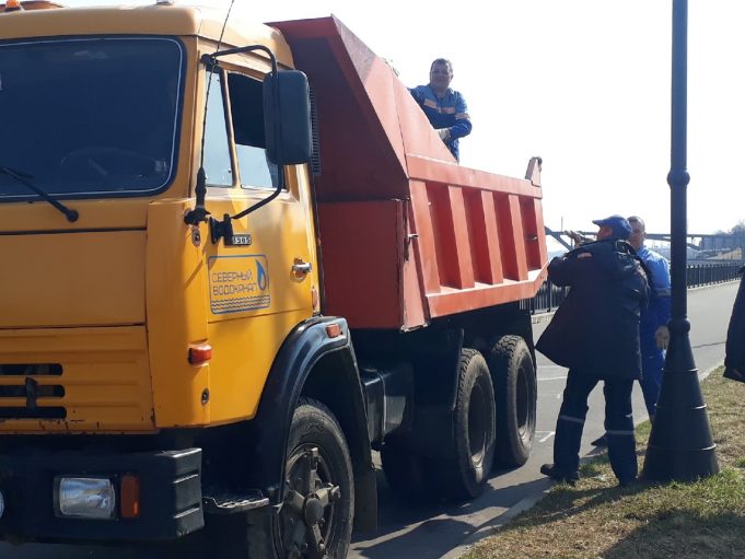 Набережная Рыбинска стала чище