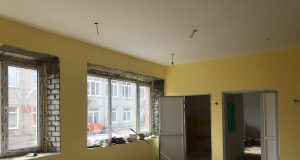 Ясельный корпус на Куйбышева готов на 75%