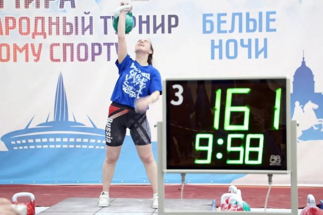 Рыбинская спортсменка одержала победу на этапе Кубка мира по гиревому спорту