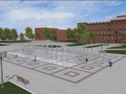 В Рыбинске благоустроят площадь Дерунова