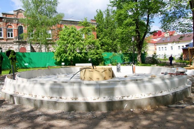 Старейший городской фонтан Рыбинска заработает уже этим летом