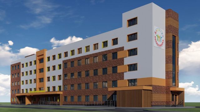 Новая детская поликлиника будет в тон зданию пивзавода