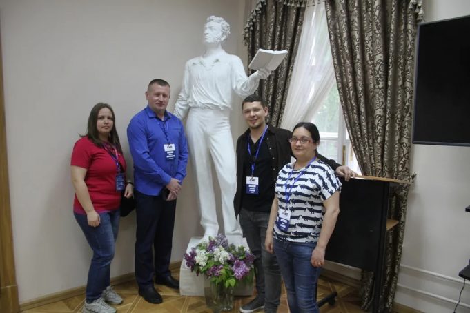 Александр Рыжков и Олисава Тугова достойно представили Рыбинский совет молодых литераторов