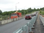 На мосту дороги Ярославль-Рыбинск открыли движение по обновленной половине