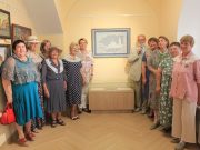 Уникальное кружевное панно в дар Рыбинску