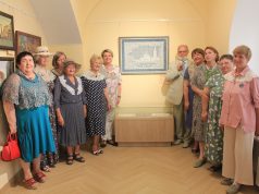 Уникальное кружевное панно в дар Рыбинску