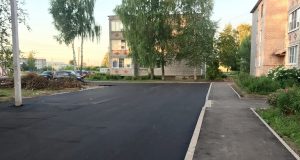 В Рыбинском районе благоустраивают дворы