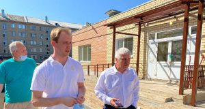 Детский сад на улице Куйбышева готовят к сдаче