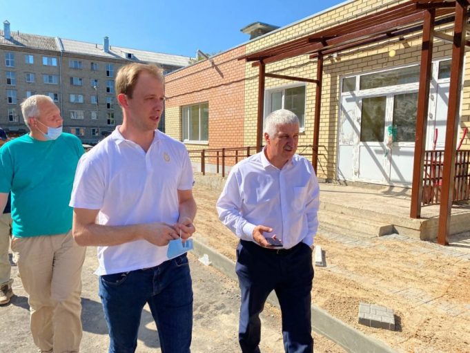 Детский сад на улице Куйбышева готовят к сдаче