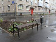 Благоустройство дворов на улице Молодогвардейцев завершено