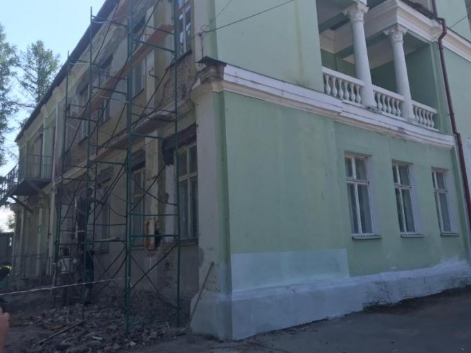 Фасад Дома культуры «ГЭС» отремонтируют к сентябрю