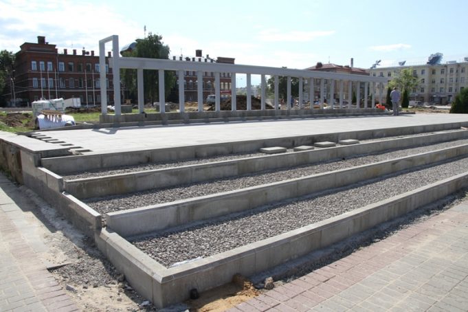 Две благоустраиваемые территории станут праздничными площадками на День города