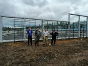 В Демино возводят новый спортивный городок