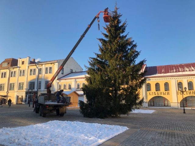 Рыбинск готовится к Новому году