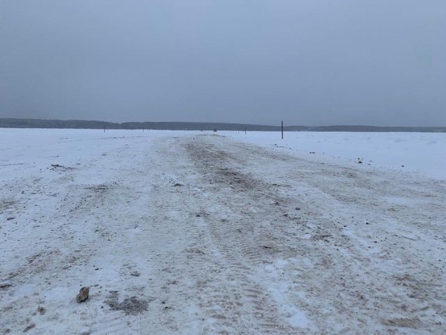 В Рыбинском районе заработала ледовая переправа