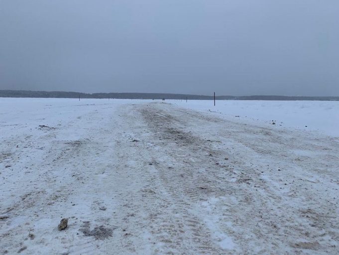 В Рыбинском районе заработала ледовая переправа