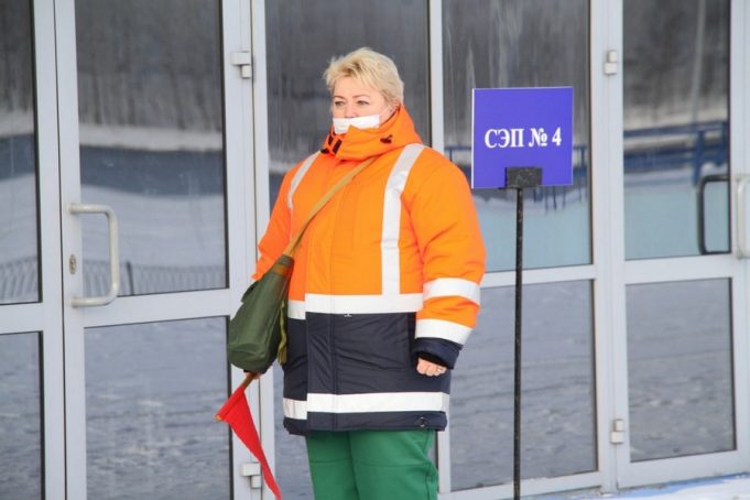 В «Полете» развернули эвакуационный пункт