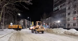 С начала зимы в Рыбинске вывезли около 100 тысяч тонн снега