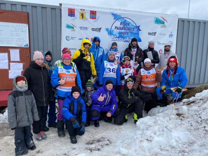 В Рыбинске прошли соревнования по сноукайтингу