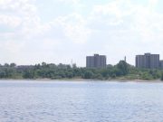 В Рыбинске начали готовить территорию для берегоукрепления