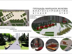 Площадь Маршала Жукова хотят поделить на две зоны