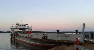 Паромная переправа Глебово-Сменцево начала работать