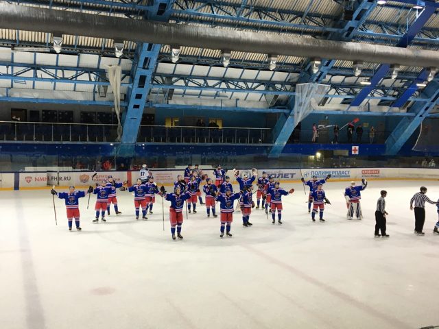 Первая игра за Кубок НМХЛ завершилась в пользу Рыбинска