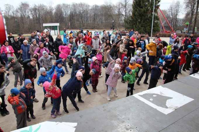 В Рыбинске прошла большая спортивная тренировка