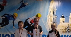 В Рыбинске прошло первенство города по шорт-треку