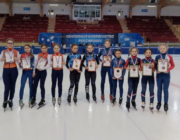 Юные шорт-трекисты из Рыбинска взяли медали на всероссийских соревнованиях