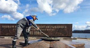 Рыбинские газовики провели техническое обслуживание газового оборудования на мемориалах с Вечным огнем