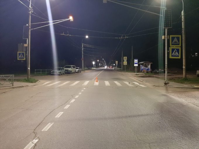 На Ворошилова сбили человека