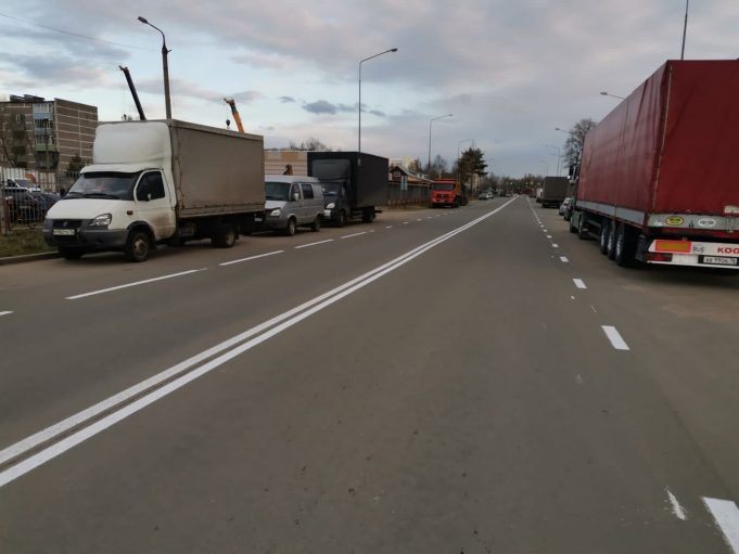 На дороги Рыбинска нанесут 230 километров разметки